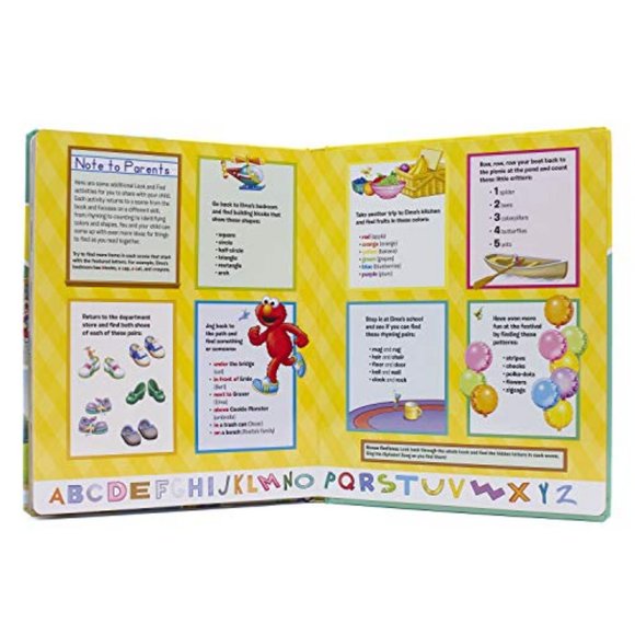 Sesame Street Learning ABCs Activity Book~Baby -PreK Hard Back Book NEW/NWT! - Picture 3 of 5